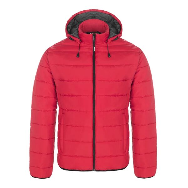 Personalized - Glacial - Men's Puffy Jacket With Detachable Hood Thumbnail