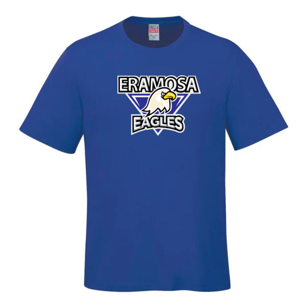 Youth Ring Spun Combed Cotton Crewneck T-Shirt  Thumbnail