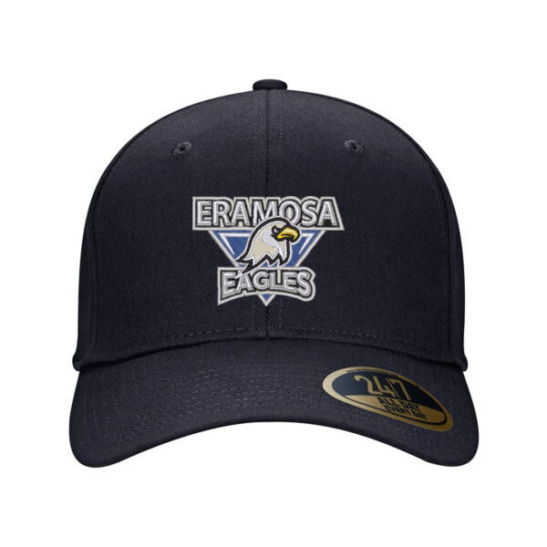 Embroidered Value Snap Back Cotton Twill Cap  Thumbnail